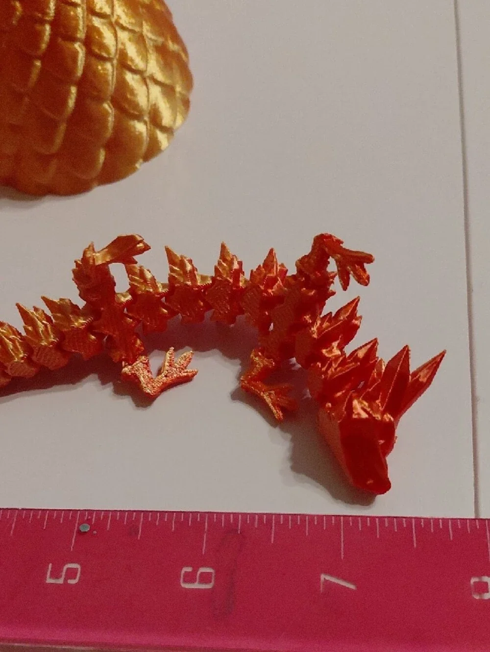 Red Dragon Hatchling Décor for Reptile Terrariums - Red